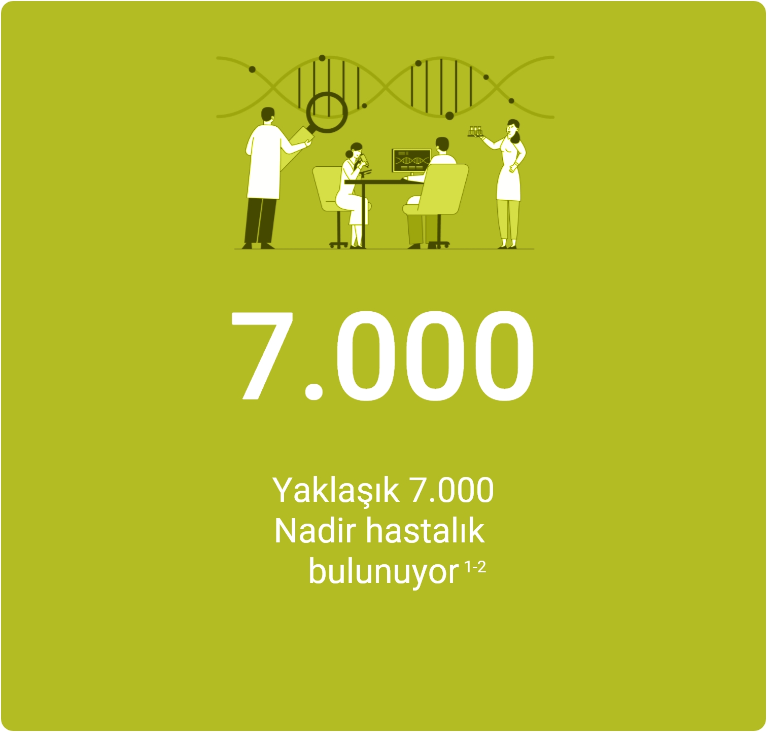 Yaklaşık 7.000 nadir hastalık bulunuyor